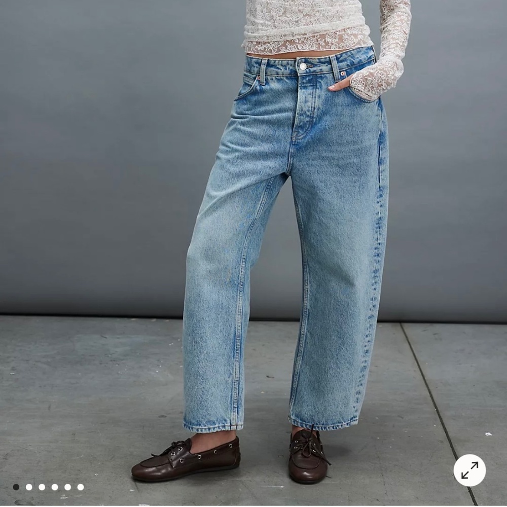 Deep Trance Dropped Boyfriend Jeans